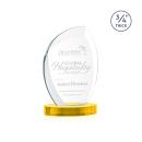 Wichita Gold on Alberton Base Peaks Crystal Award