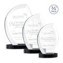 Wichita Black on Alberton Base Peaks Crystal Award