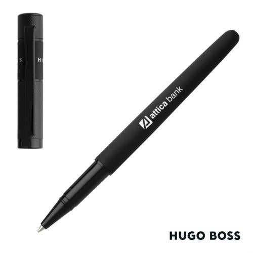 Promotional Products - Writing Instruments - Metal Pens - Hugo Boss® Ribbon Rollerball Pen