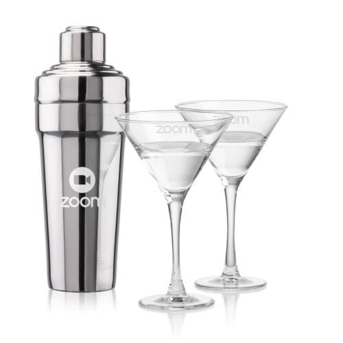 Corporate Gifts - Barware - Gift Sets - Milano Shaker & Connoisseur Martini Set