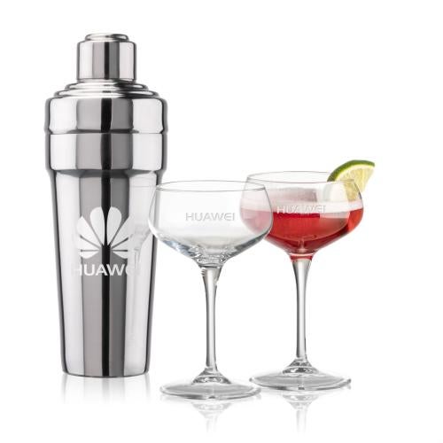 Corporate Gifts - Barware - Gift Sets - Milano Shaker & Mixology Cocktail Set