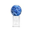 Naples Globe on Dakota Base Glass Award