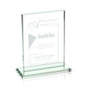 Emperor Jade (Vert) Rectangle Glass Award