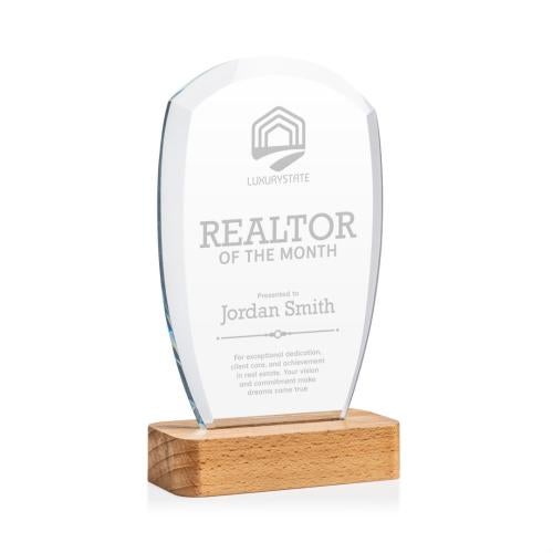 Awards and Trophies - Crystal Awards - Bayshore Peaks Crystal Award