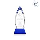 Fortier Blue on Entwhistle Base Peaks Crystal Award