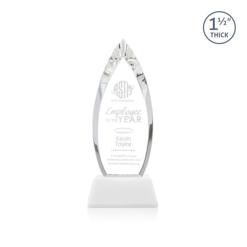 Awards and Trophies - Crystal Awards - Fortier White on Entwhistle Base Peaks Crystal Award