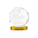 Acadian Gold on Alberton Base Polygon Crystal Award