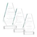 Kingsley Clear on Alberton Base Polygon Crystal Award