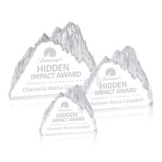Glacier Iceberg Peaks Crystal Award - Awards and Trophies