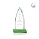 Shildon Green Peaks Crystal Award
