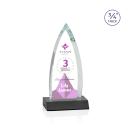 Shildon Full Color Black Peaks Crystal Award