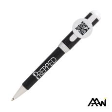 Jumbo QR Billboard Twist Pen - White Accent - Promotional Products