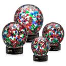 Fantasia Black on Stanrich Base Globe Glass Award
