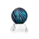 Malton Clear on Sheffield Base Globe Glass Award