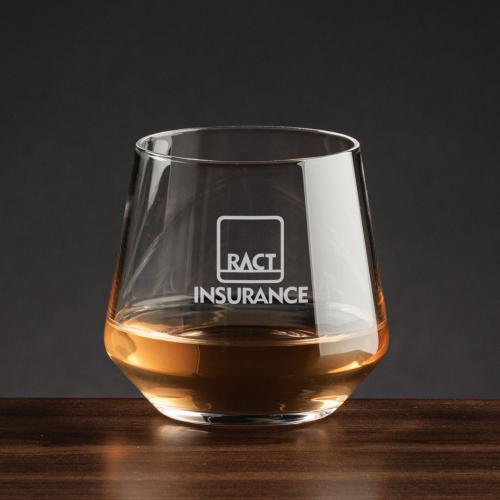 Corporate Gifts - Barware - Whiskey Tasters - Tucson Whiskey Taster - 11oz - Deep Etch