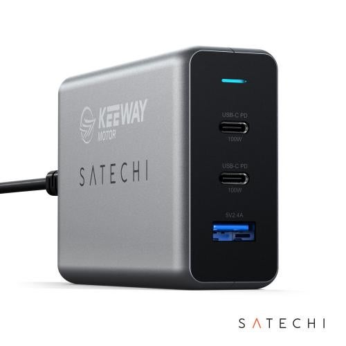 Promotional Products - Tech & Accessories  - Power Banks - SATECHI&reg; 100W USB-C PD Compact Charger- US