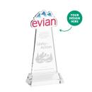 EdgeCraft Clear (via Air) on Hartford Base Unique Crystal Award