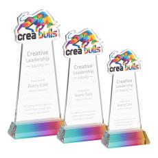 EdgeCraft Prismatic (via Air) on Hartford Base Unique Crystal Award - Awards and Trophies