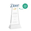 EdgeCraft White (via Air) on Hartford Base Unique Crystal Award