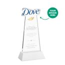 EdgeCraft White (via Air) on Hartford Base Unique Crystal Award