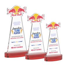 EdgeCraft Full Color on Alberton Base - Red (via Air) - Full Color Imprint