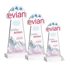 EdgeCraft Full Color on Mitered Base-Clear (via Air) - Full Color Imprint