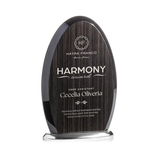 Awards and Trophies - Eco and Wood Awards - Evington Slatewood Silver Circle Wood Award