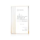 Haverton Gold Rectangle Acrylic Award