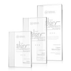 Haverton Clear Rectangle Acrylic Award - Acrylic Awards