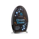 Evington Slatewood Full Color Silver Circle Wood Award