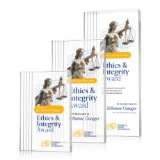 Haverton Full Color Clear Rectangle Acrylic Award - Acrylic Awards