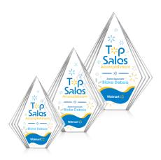 Brantley Full Color Clear Diamond Acrylic Award - Awards and Trophies