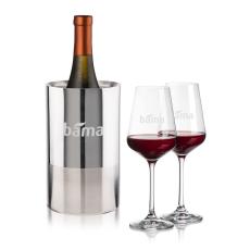 Catania Wine Cooler & Breckland Wine Set - Barware