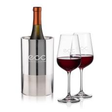Catania Wine Cooler & Laurent Wine Set - Barware