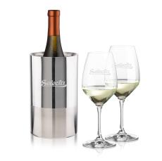 Catania Wine Cooler & Santiago Wine Set - Corporate Gifts