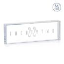 Lancaster Nameplate - Deep Etch