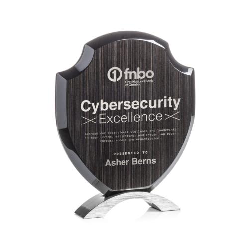 Awards and Trophies - Eco and Wood Awards - Belgrave Slatewood Silver Unique Wood Award