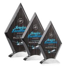 Atridge Slatewood Full Color Silver Diamond Wood Award - Eco and Wood Awards