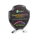 Belgrave Slatewood Full Color Silver Unique Wood Award