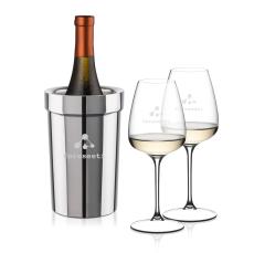 Milano Wine Cooler & RIEDEL Trauben Wine Set - Corporate Gifts