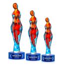 Venus Blue on Marvel Base Glass Award