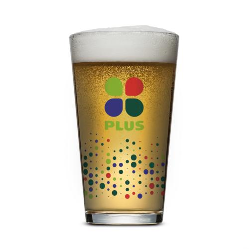 Corporate Gifts - Barware - Pilsners & Steins - Chelsea Pub Glass - Full Color