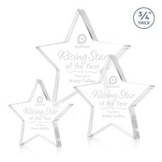 Esna Clear Star Crystal Award - Star Awards