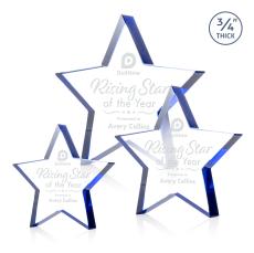 Esna Blue Star Crystal Award - Star Awards