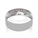 Hockey Puck Jade Circle Glass Award