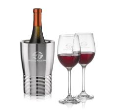 Genoa Wine Cooler & Burlington Wine Set - Corporate Gifts