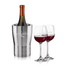 Genoa Wine Cooler & Danforth Wine Set - Barware