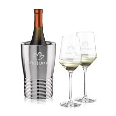 Genoa Wine Cooler & Santiago Wine Set - Barware