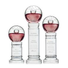 Employee Gifts - Jupiter Globe on Colverstone Base Glass Award
