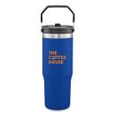 Revive SS Travel Mug w/Handle & Straw - 30oz